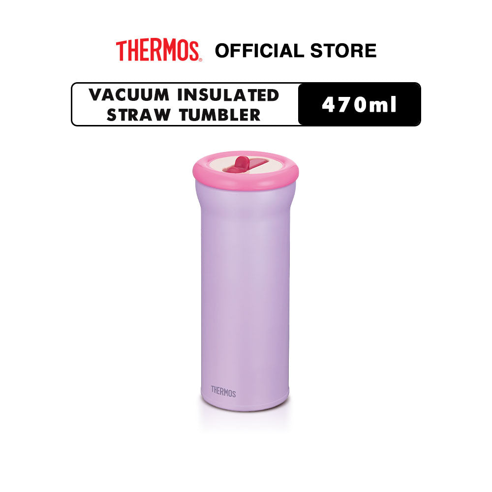 Thermos Vacuum Insulated Straw Tumbler 470 ml