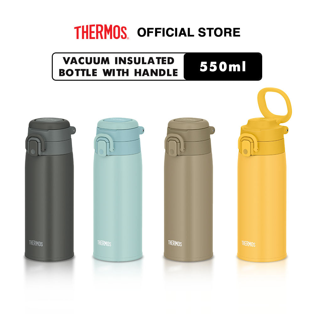 Thermos Vacuum Insulated Tumbler - 16.9 Oz Stainless Steel Cup With Sliding Lid, Dark Gray