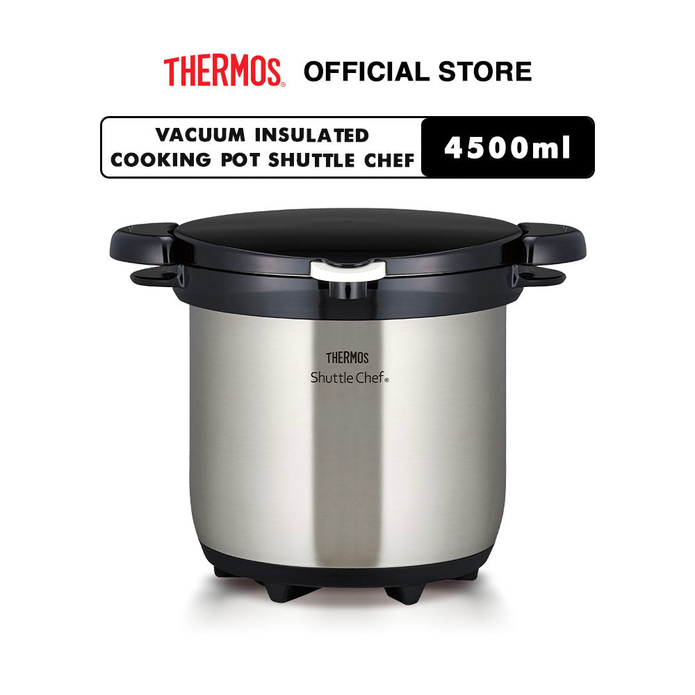 Thermos Vacuum Insulated Cooking Pot Shuttle Chef 4500ml