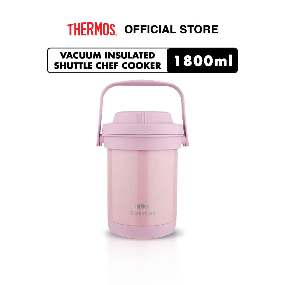 Thermos Vacuum Insulated Shuttle Chef Cooker Pink - 1800 ml TCRA-1800 PK)