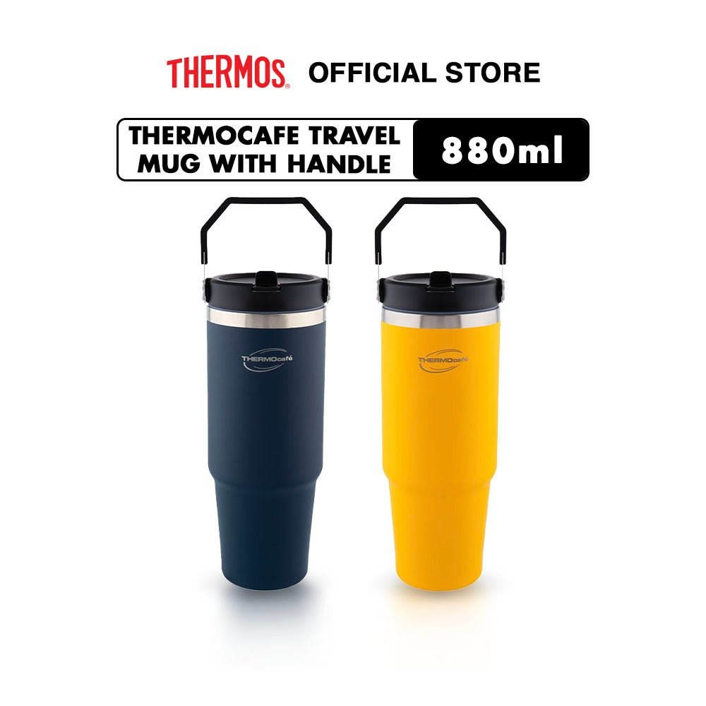 Thermocafe Travel Mug With Handle 880ml – Thermos Indonesia