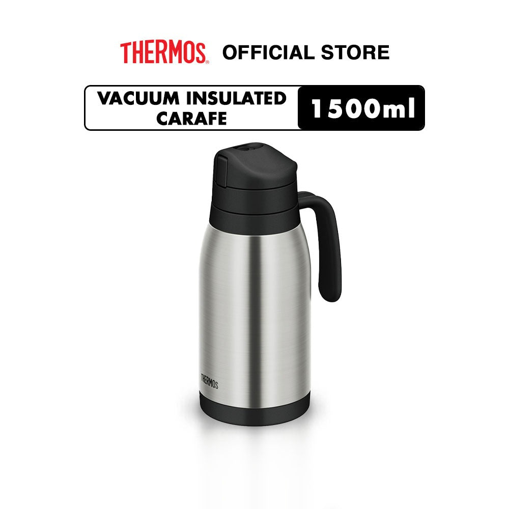 Thermos Vacuum Insulated Carafe 1500ml – Clear Stainless