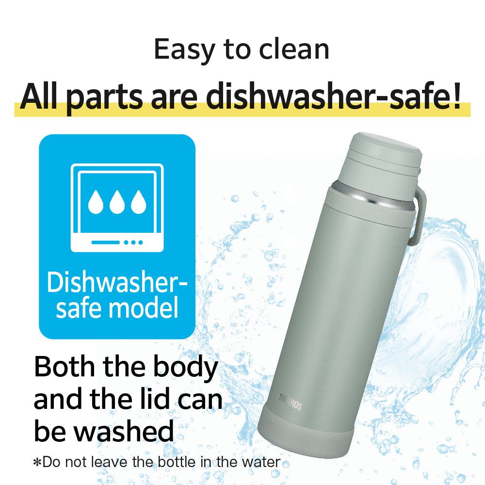 Thermos Vacuum Insulated Tumbler with Handle 1000 ml