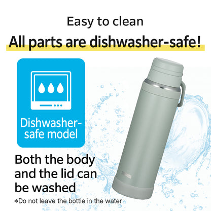 Thermos Vacuum Insulated Tumbler with Handle 1000 ml