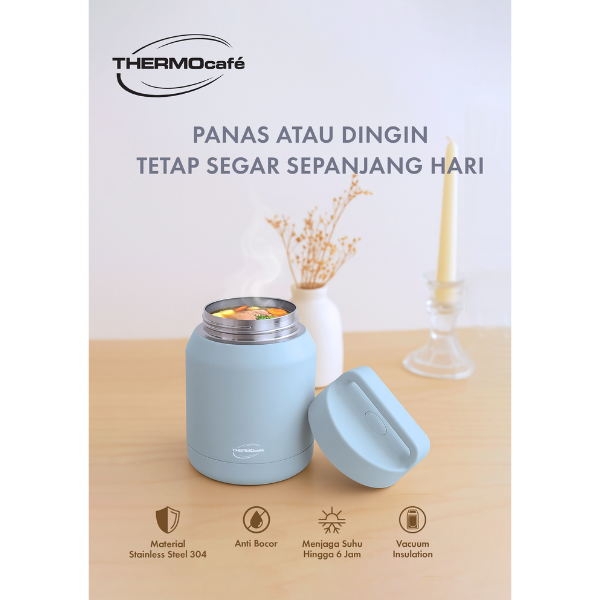 Thermocafe Vacuum Insulated Food Jar - 650ml
