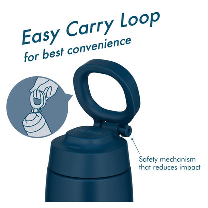 Thermos Vacuum Insulated Bottle with Handle 500ml