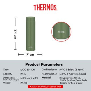 Thermos Vacuum Insulated Portable Tumbler 600 ml