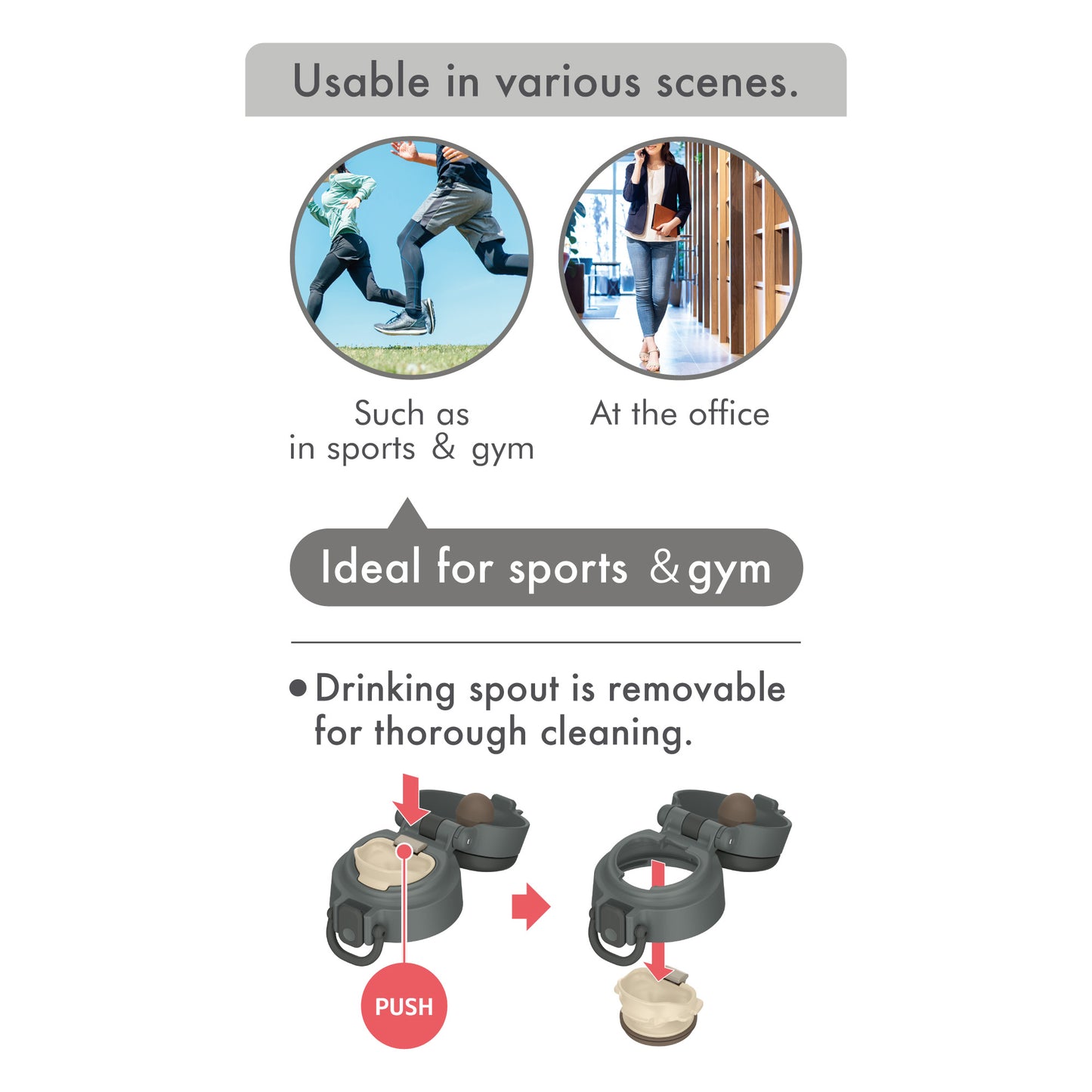 Thermos Vacuum Insulated Tumbler with Handle 750ml