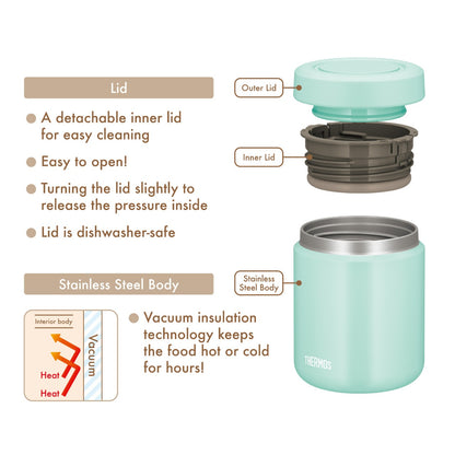 [HOT PRODUCT] Thermos Vacuum Insulated Food Jar 400ml
