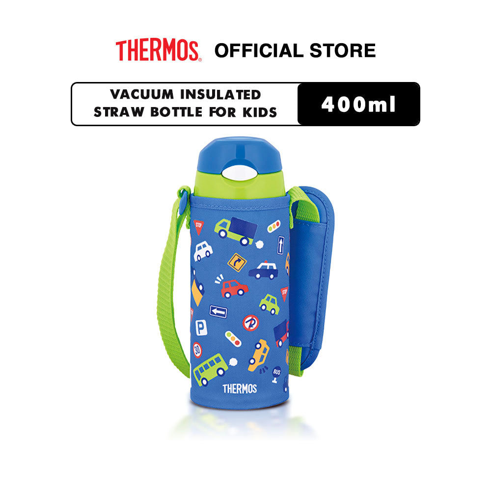 Thermos Vacuum Insulated Straw Bottle for Baby 400ml