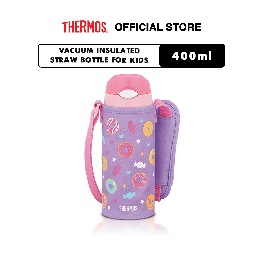 Thermos Vacuum Insulated Straw Bottle for Baby 400ml