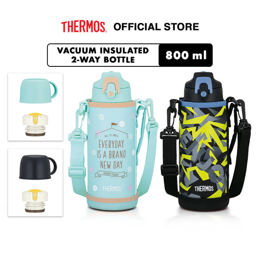 Thermos Vacuum Insulated 2 Way Kids Bottle 800ml