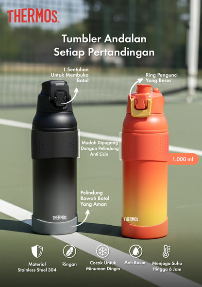 Thermos Vacuum Insulated Sports Bottle - 1000ml