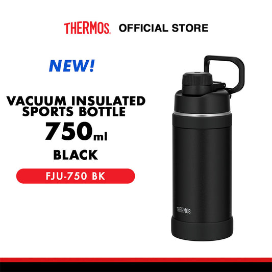 Vacuum Insulated Sports Bottle 750ml - Black