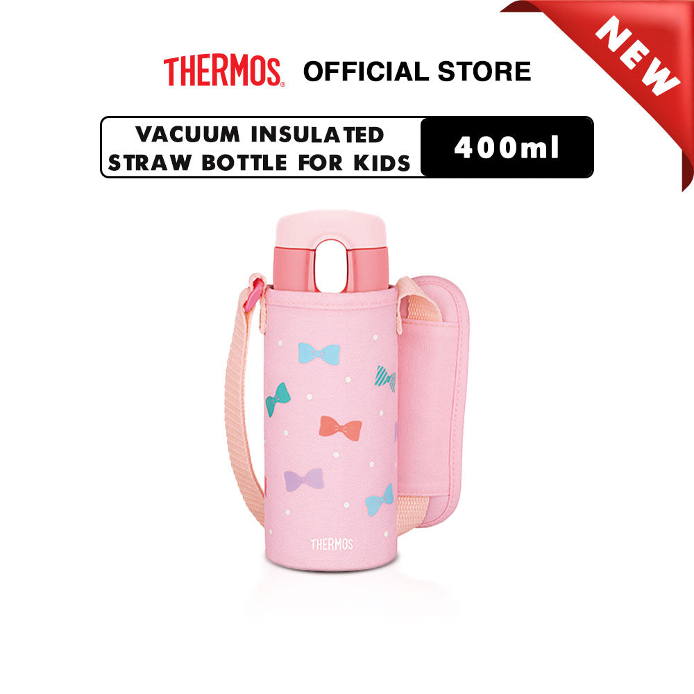 Thermos Vacuum Insulated Straw Bottle for Baby 400ml