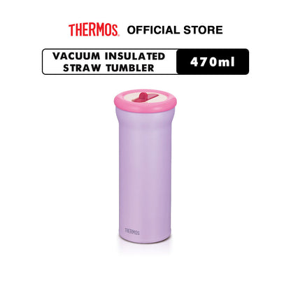 [NEW LAUNCH] Thermos Vacuum Insulated Straw Tumbler 470 ml