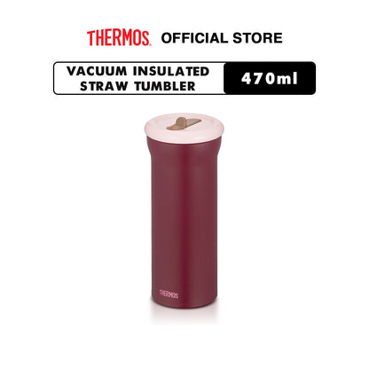 [NEW LAUNCH] Thermos Vacuum Insulated Straw Tumbler 470 ml