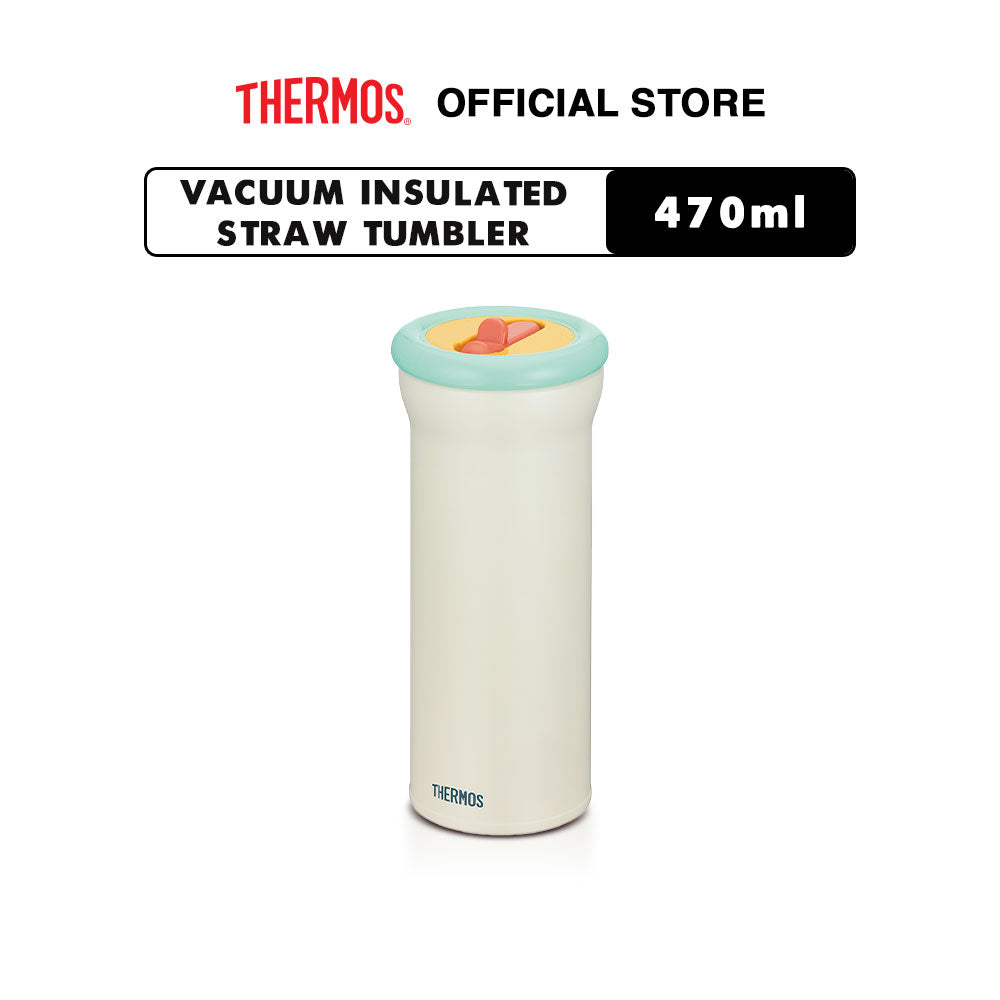 [NEW LAUNCH] Thermos Vacuum Insulated Straw Tumbler 470 ml