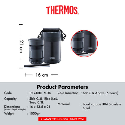 Thermos Vacuum Insulated Lunch Tote