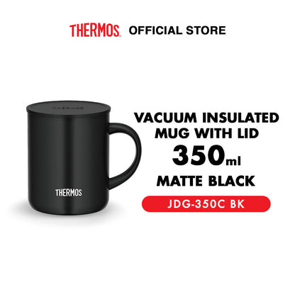 Thermos Vacuum Insulated Mug with Lid - 350 ml (JDG-350)