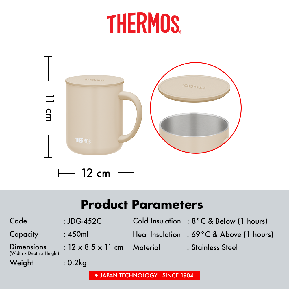 [BEST SELLER] Thermos Vacuum Insulated Mug with Lid