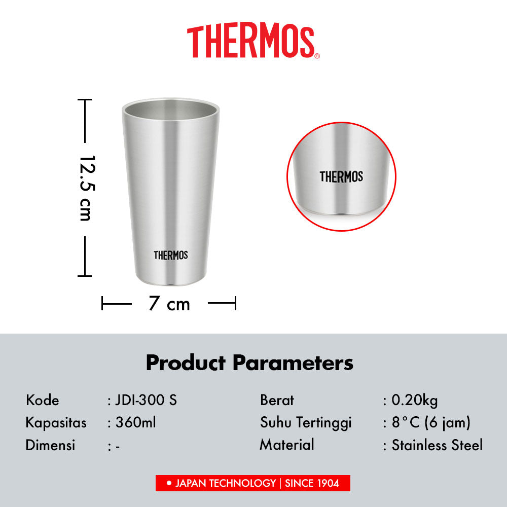 Vacuum Insulated Cup Stainless - 300ml