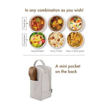 [HOT PRODUCT] Thermos Vacuum Insulated Soup Lunch Set 550ml
