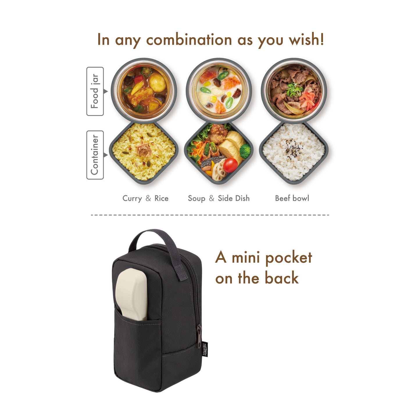 Thermos Vacuum Insulated Soup Lunch Set 800ml