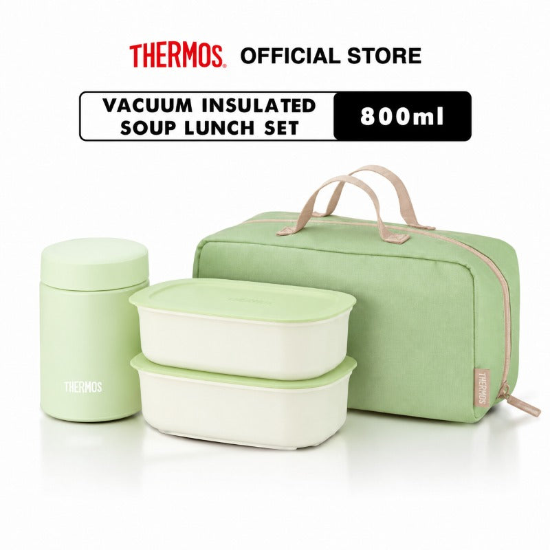 [BEST SELLER] Thermos Vacuum Insulated Soup Lunch Set 800ml