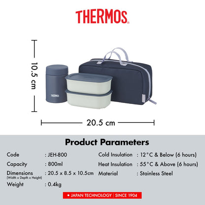 Thermos Vacuum Insulated Soup Lunch Set 800ml
