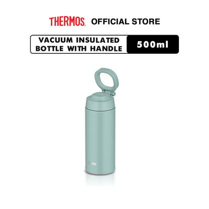 Thermos Vacuum Insulated Bottle with Handle 500ml