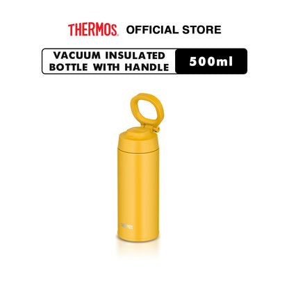 Thermos Vacuum Insulated Bottle with Handle 500ml