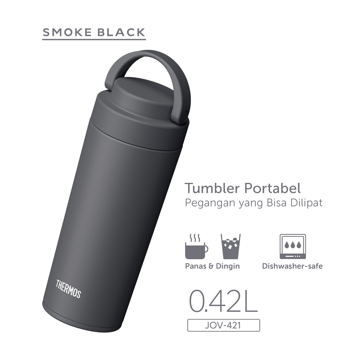 [HOT PRODUCT] Thermos Vacuum Insulated Mobile Tumbler 420ml
