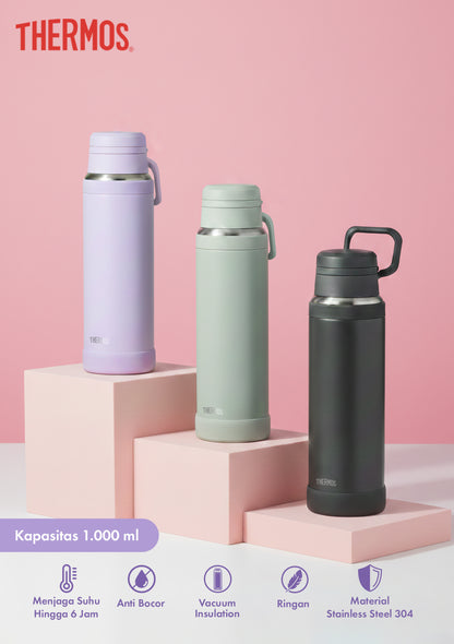 Thermos Vacuum Insulated Tumbler with Handle 1000 ml