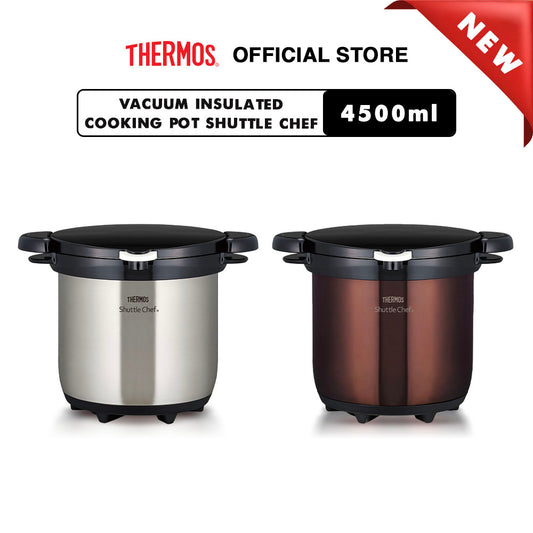 Thermos Vacuum Insulated Cooking Pot Shuttle Chef 4500ml