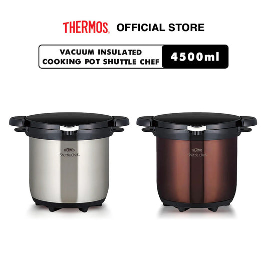Thermos Vacuum Insulated Cooking Pot Shuttle Chef 4500ml