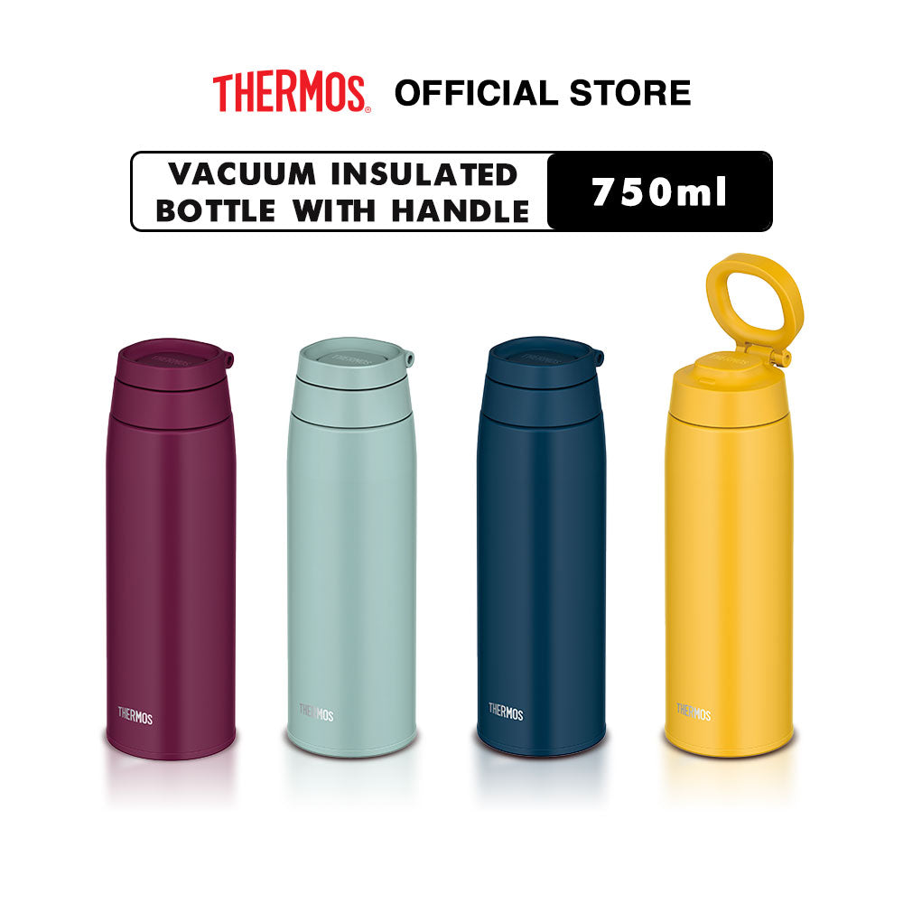 Thermos Vacuum Insulated Bottle with Handle 750ml