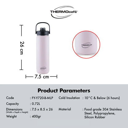 Thermocafe Vacuum Insulated Tumbler - 720ml