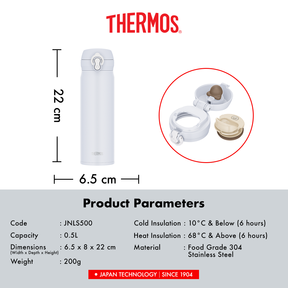 [HOT PRODUCT] Thermos Vacuum Insulated Mobile Mug 500ml-600ml - 750ml