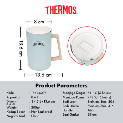 [NEW LAUNCH] Vacuum Insulated Mug 600 ml