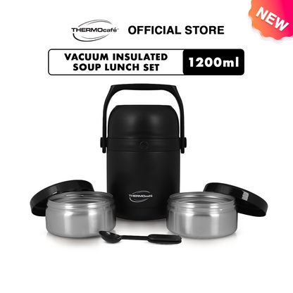 [HOT PRODUCT] Thermocafe Vacuum Insulated Soup Lunch Set