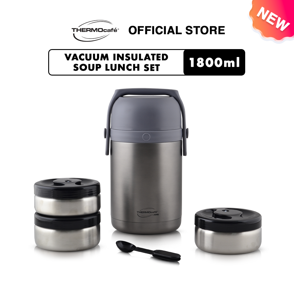 [HOT PRODUCT] Thermocafe Vacuum Insulated Soup Lunch Set