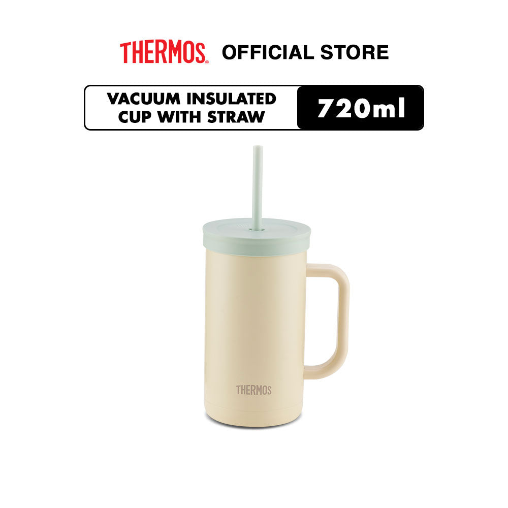 Thermos Vacuum Insulated Cup With Straw