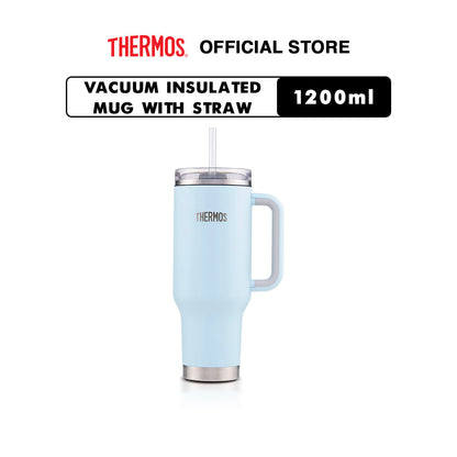 Thermos Vacuum Insulated Mug With Straw
