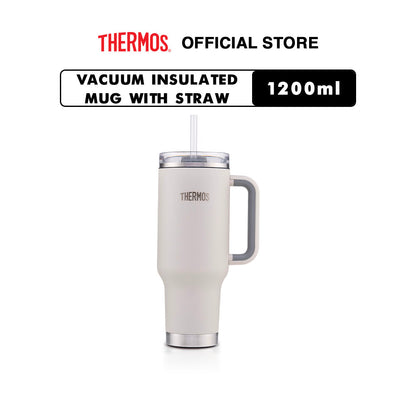 Thermos Vacuum Insulated Mug With Straw