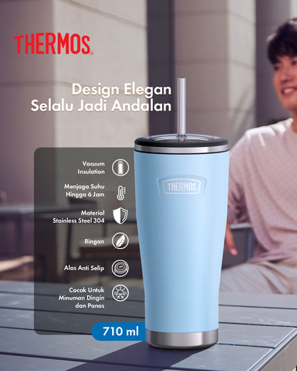 Vacuum Insulated On The Go Straw Tumbler 710ml