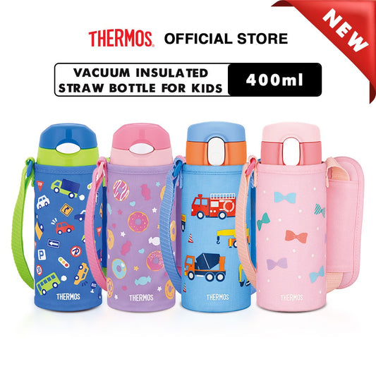 Thermos Vacuum Insulated Straw Bottle for Baby 400ml