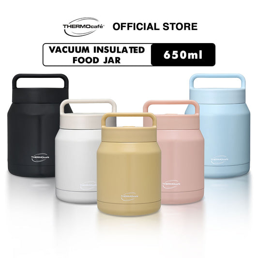 Thermocafe Vacuum Insulated Food Jar - 650ml
