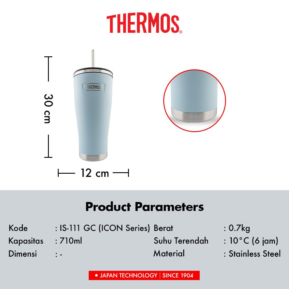 Vacuum Insulated On The Go Straw Tumbler 710ml