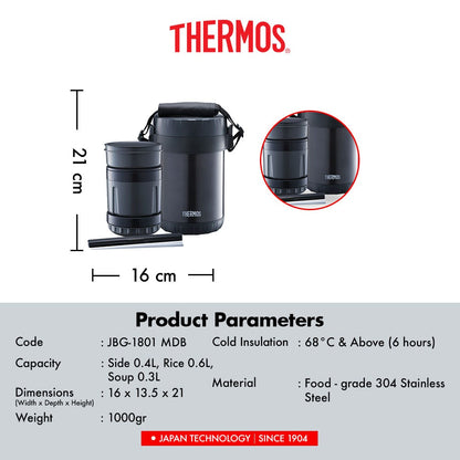 Thermos Vacuum Insulated Lunch Tote